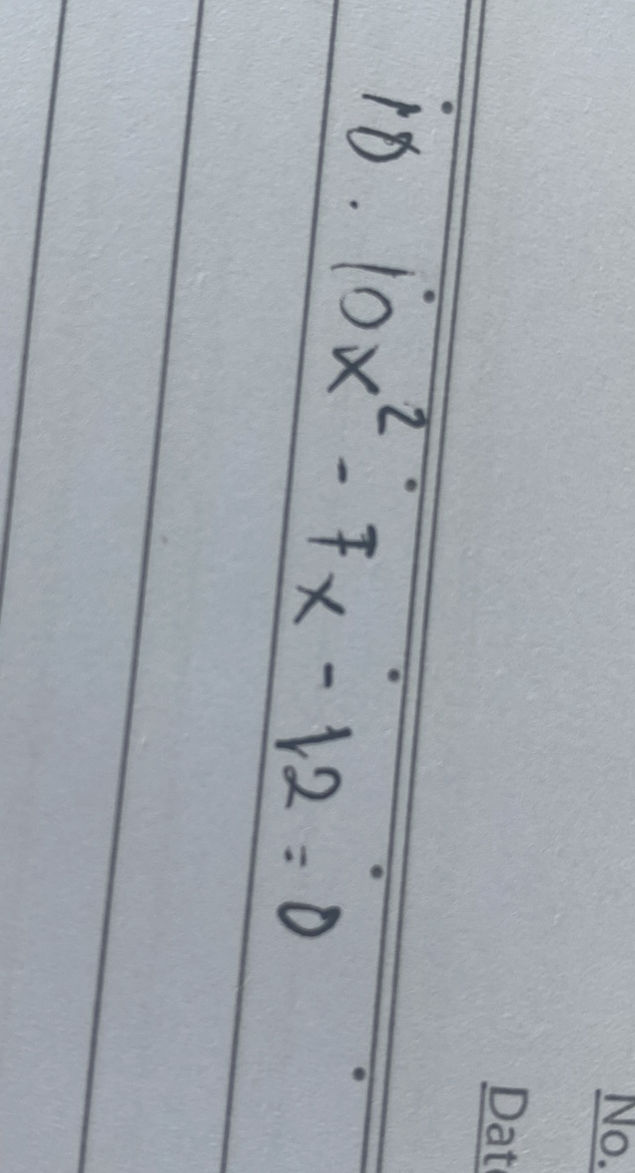 Solve Quadratic Equation X X Studyx