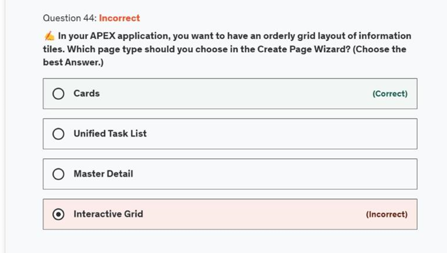 In your APEX application, you want to have | StudyX
