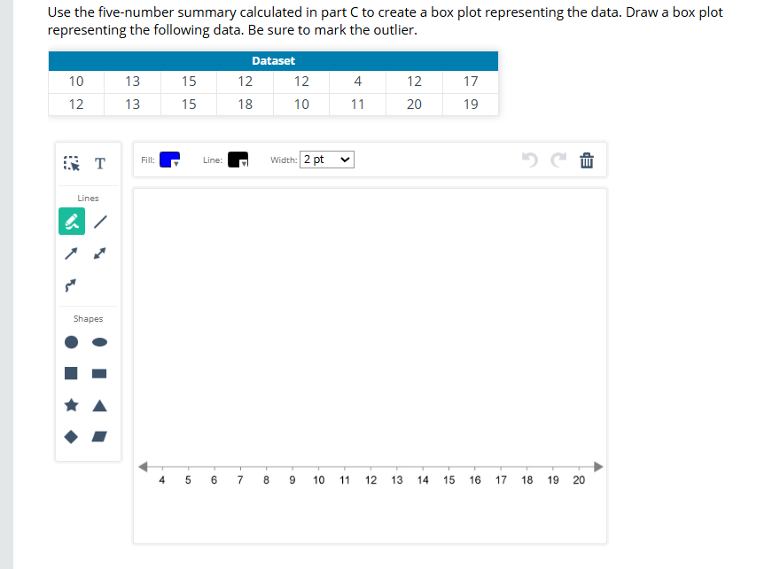 Use the five-number summary calculated in | StudyX