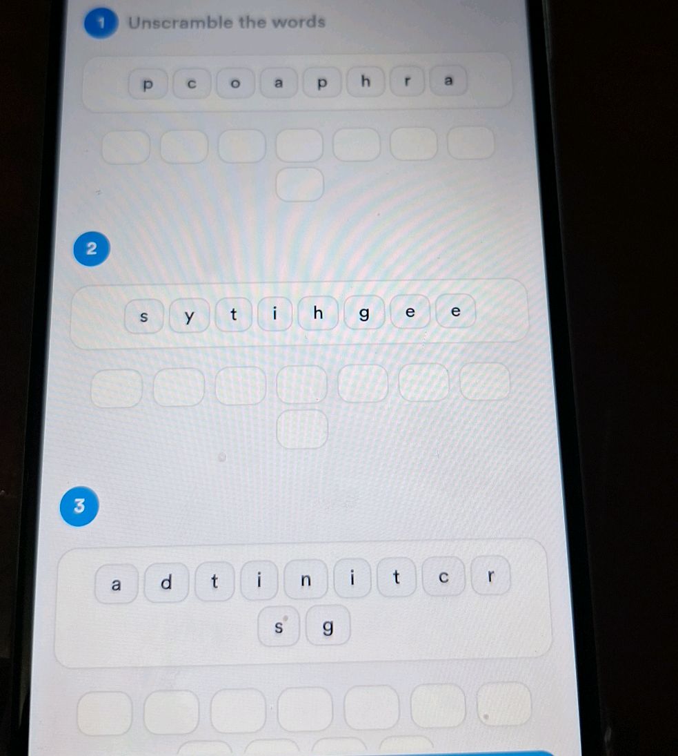 Elegant Unscramble H E A R T Photos