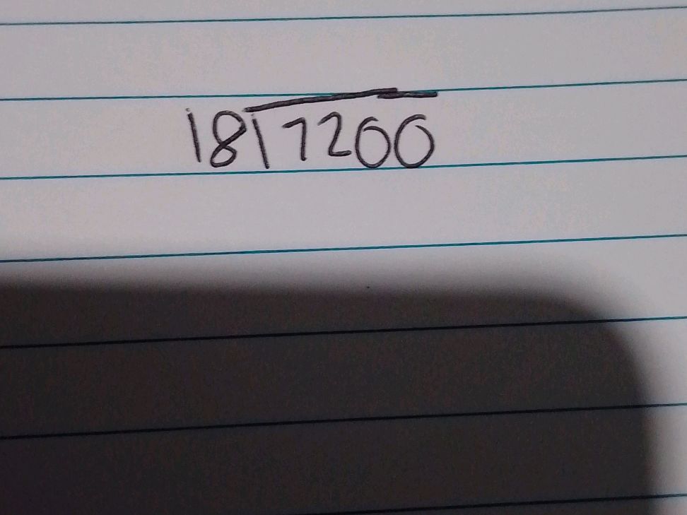 Division Calculation 7200 Divided By 18 StudyX division-calculation-7200-divided-by-18-studyx