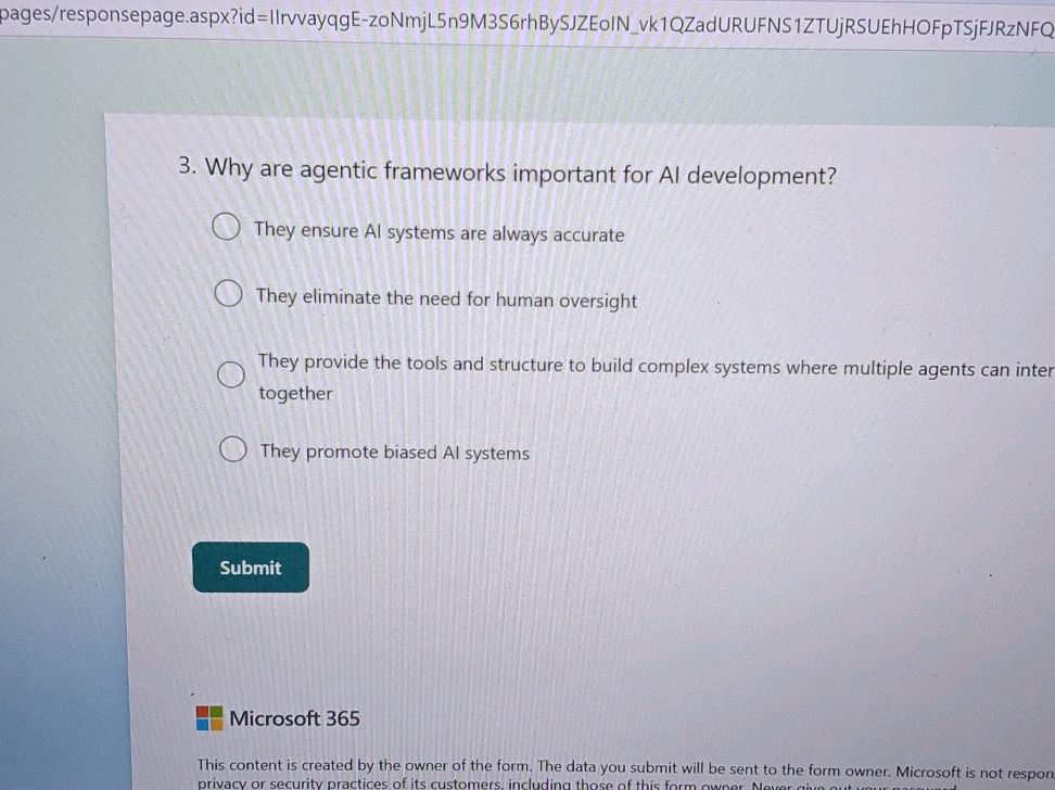 3. Why are agentic frameworks important for | StudyX