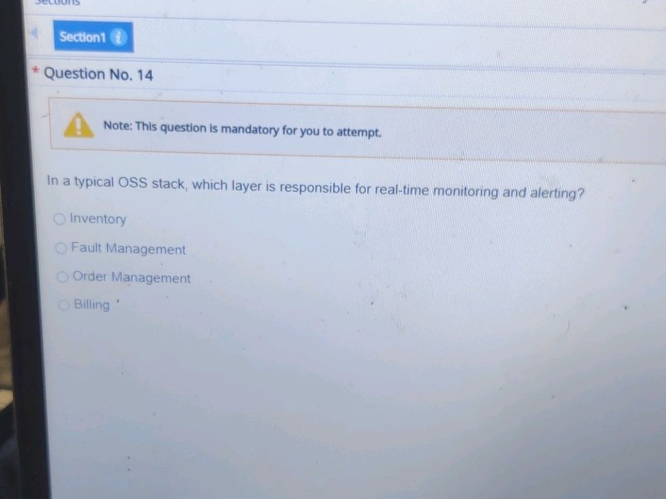 Section1 i * Question No. 14 Note: This | StudyX