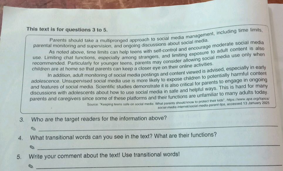 3. Who are the target readers for the | StudyX