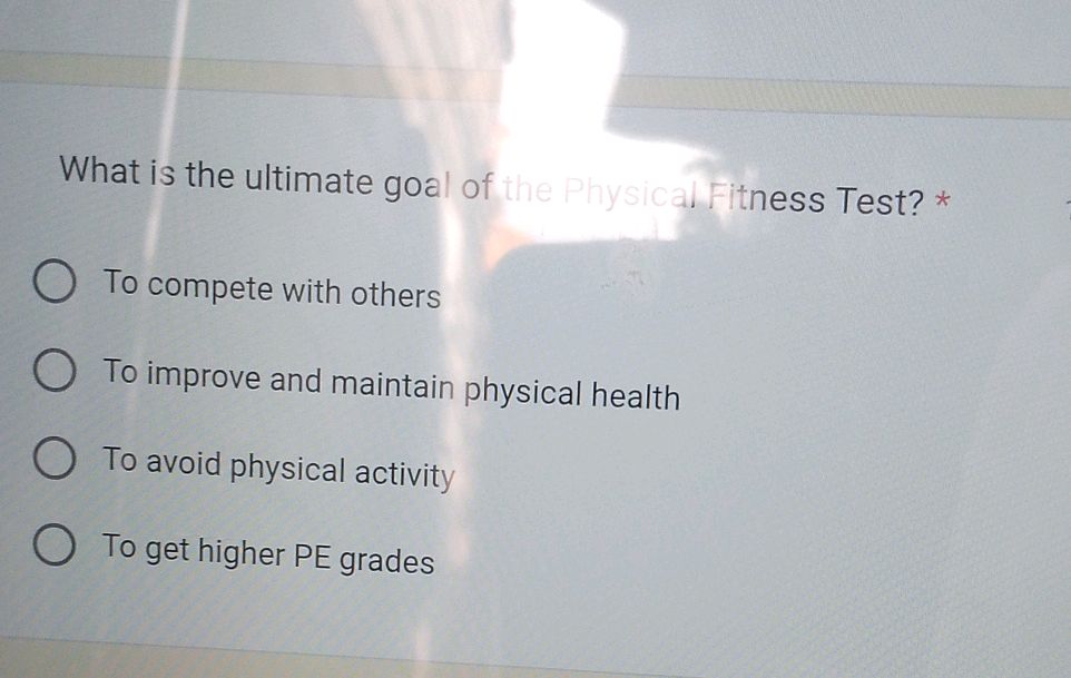 What is the ultimate goal of the Physical | StudyX