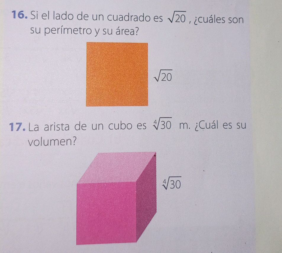 Si el lado de un cuadrado es $ {20}$,