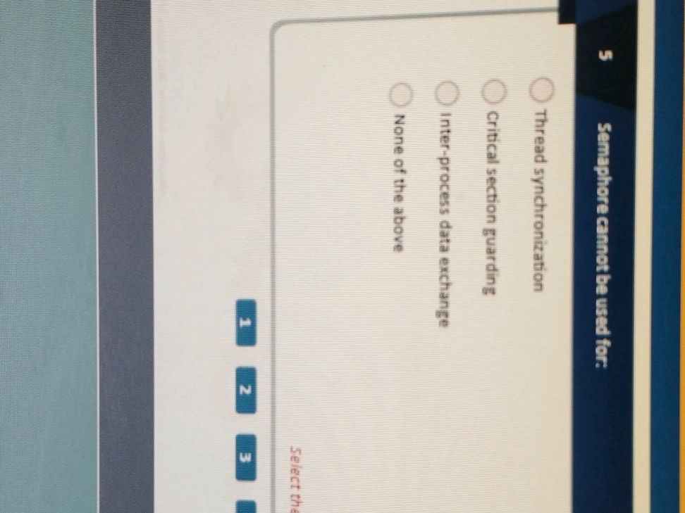 Semaphore Cannot Be Used For Thread Studyx