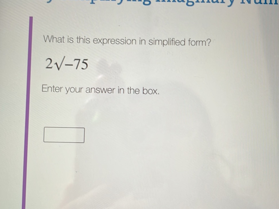 What Is This Expression In Simplified Form Studyx