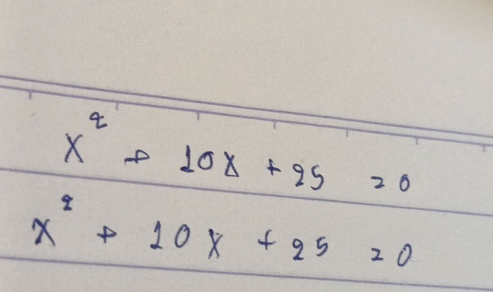 X 2 10x 25