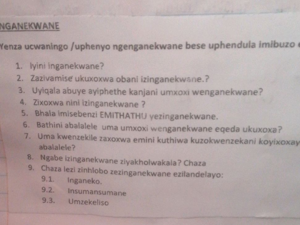 NGANEKWANE Yenza Ucwaningo Uphenyo StudyX nganekwane-yenza-ucwaningo-uphenyo-studyx