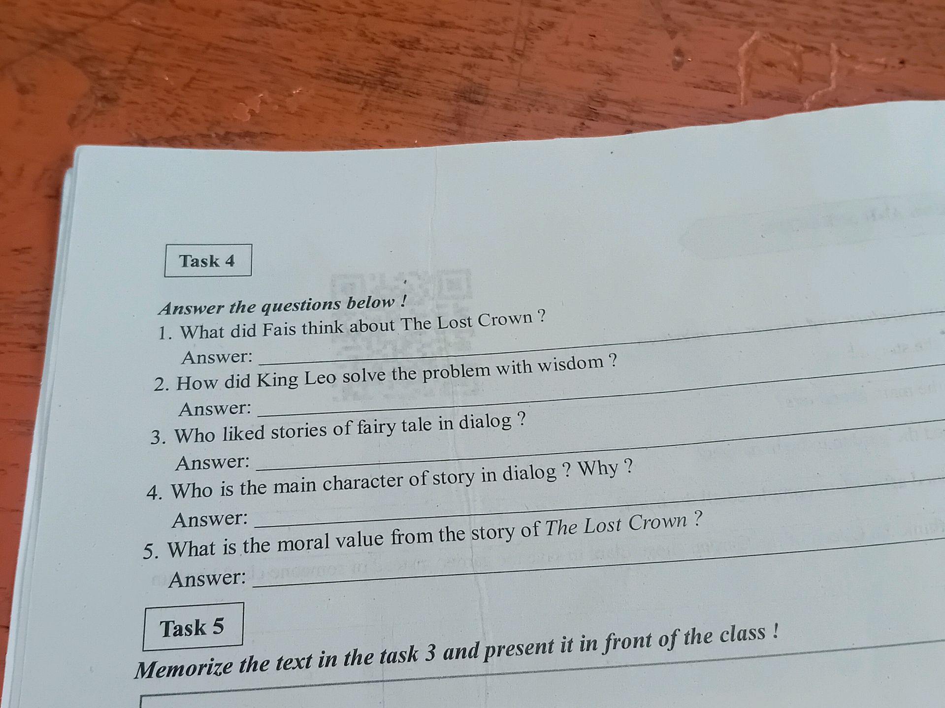Task 4 Answer the questions below! 1. What | StudyX