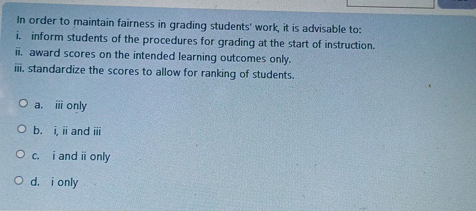 In order to maintain fairness in grading | StudyX