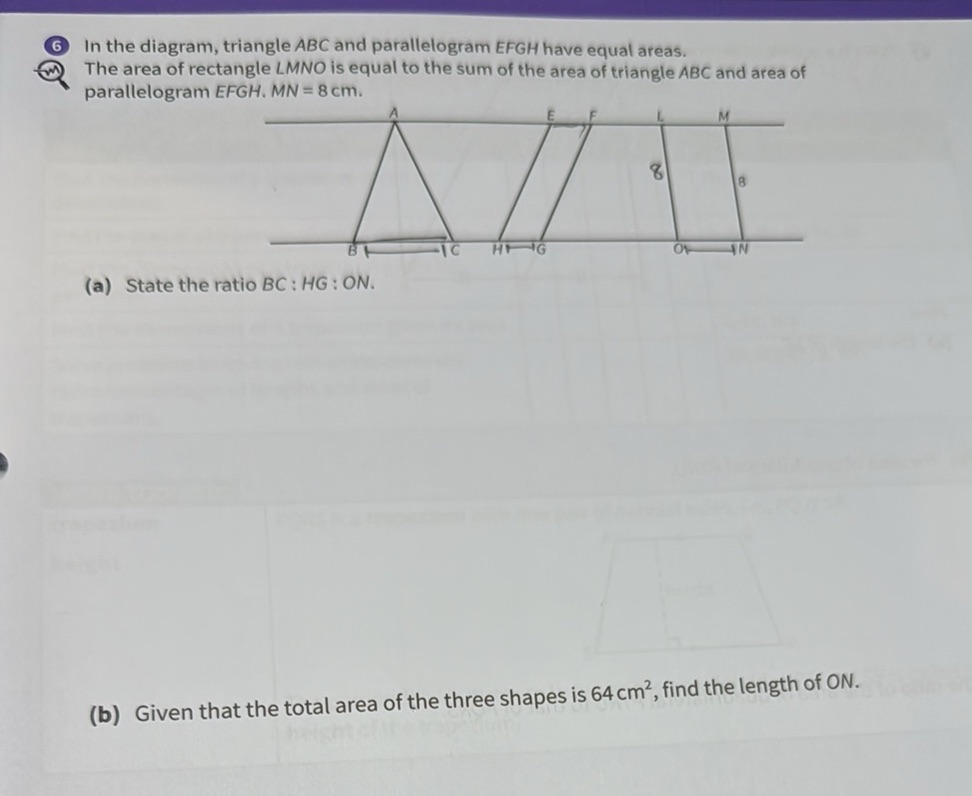 In the diagram, triangle ABC and | StudyX