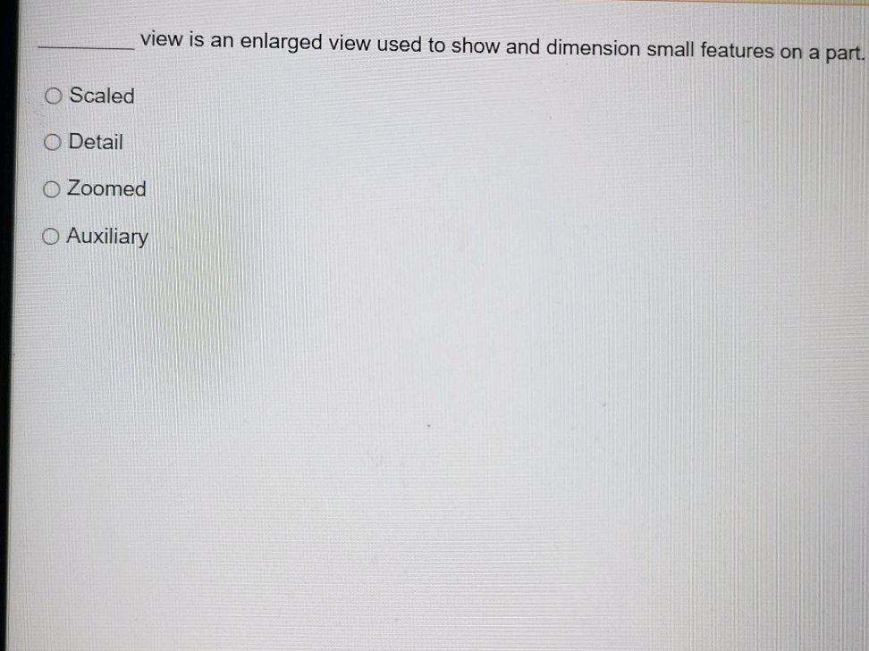 $$ view is an enlarged view used to show and | StudyX