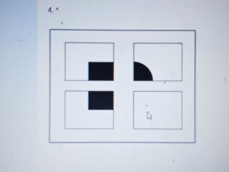 The image shows a pattern of shapes within a