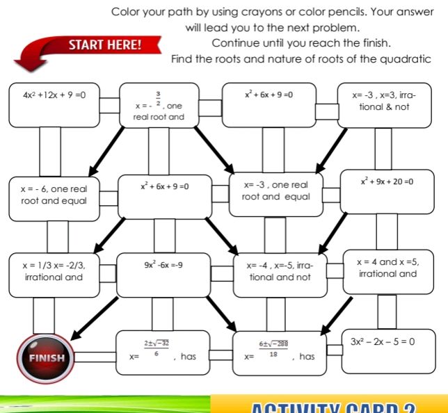 Find My Roots Math Find the roots and nature of roots of the