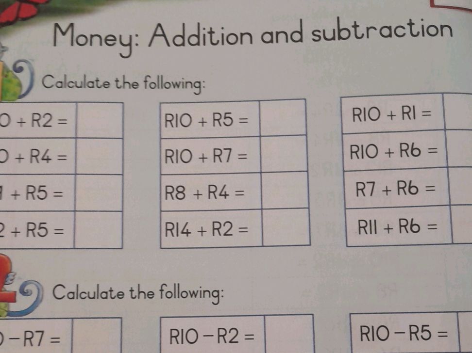 Calculate the following: O + R2 = O + R4 = 1 | StudyX