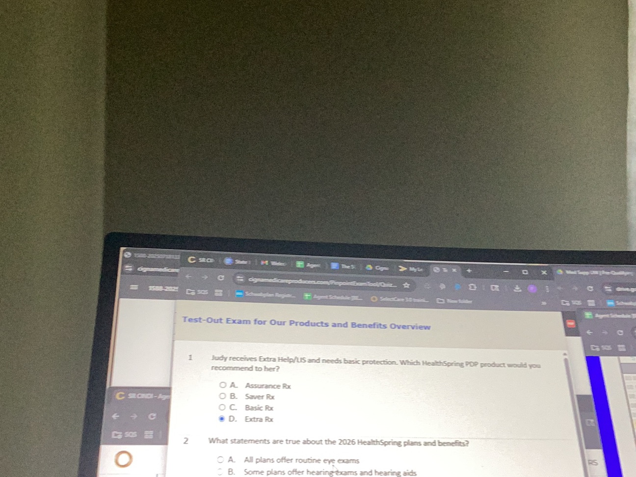 1. Judy receives Extra Help/LIS and needs | StudyX