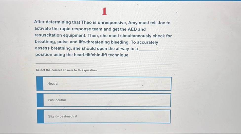 1 After determining that Theo is | StudyX