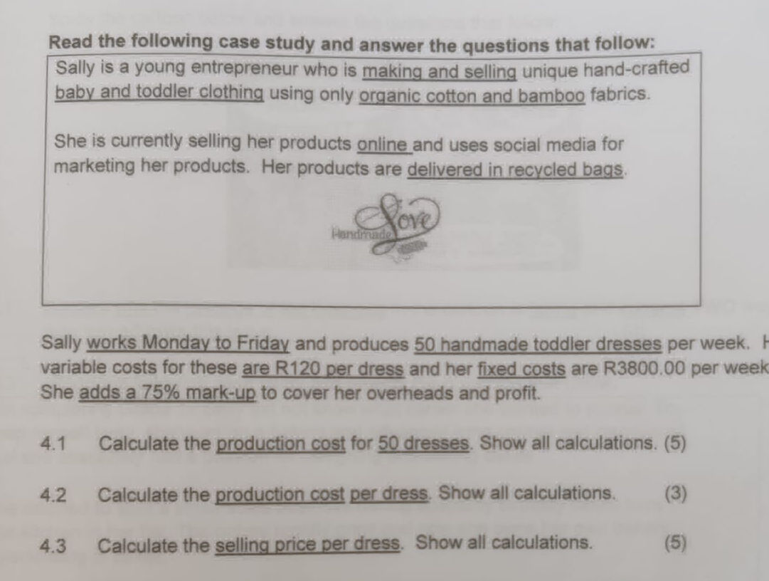 Read the following case study and answer the | StudyX