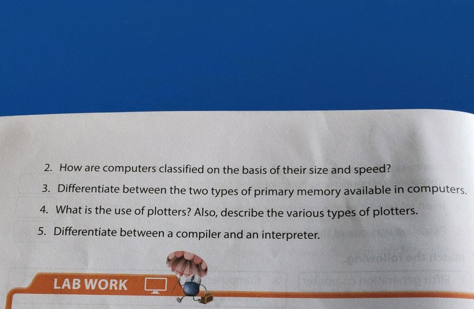 Classified Computer Memory How are computers classified on the basis of