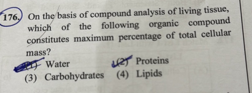 On the basis of compound analysis of living | StudyX