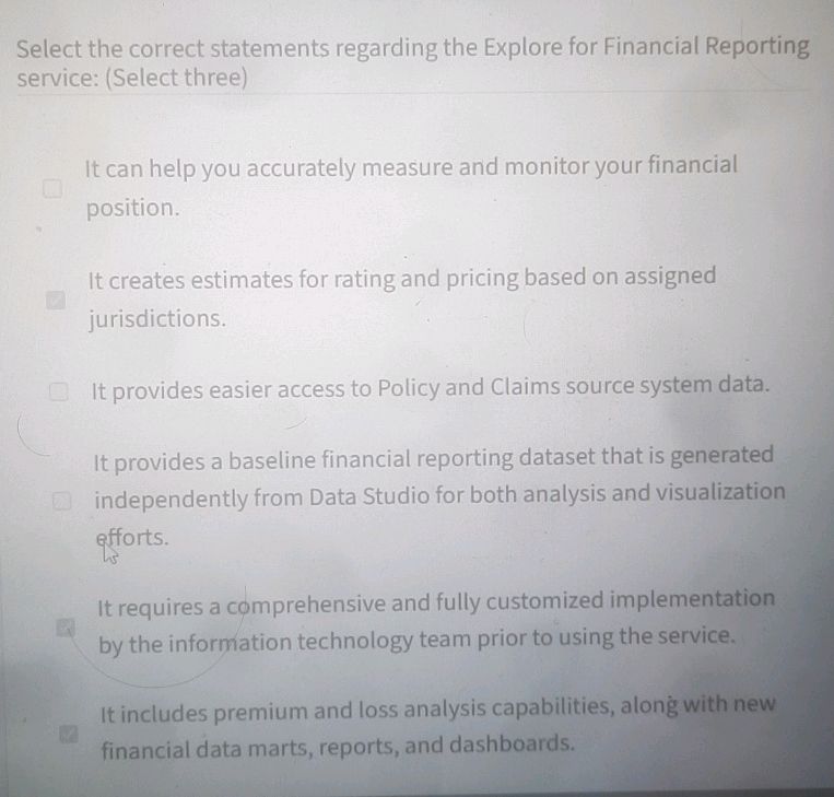 Select the correct statements regarding the
