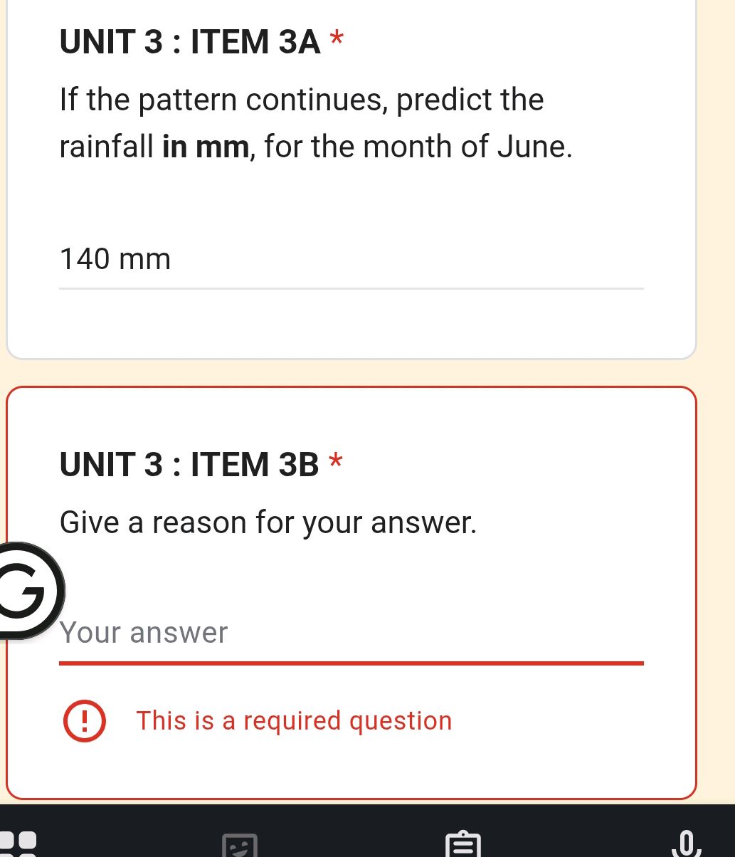 UNIT 3: ITEM 3A * If the pattern continues, | StudyX