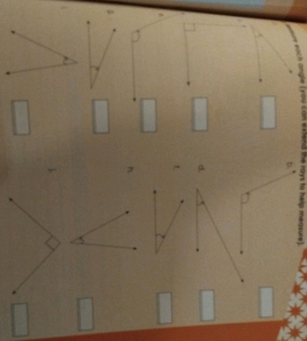 Measure each angle (you can extend the rays | StudyX