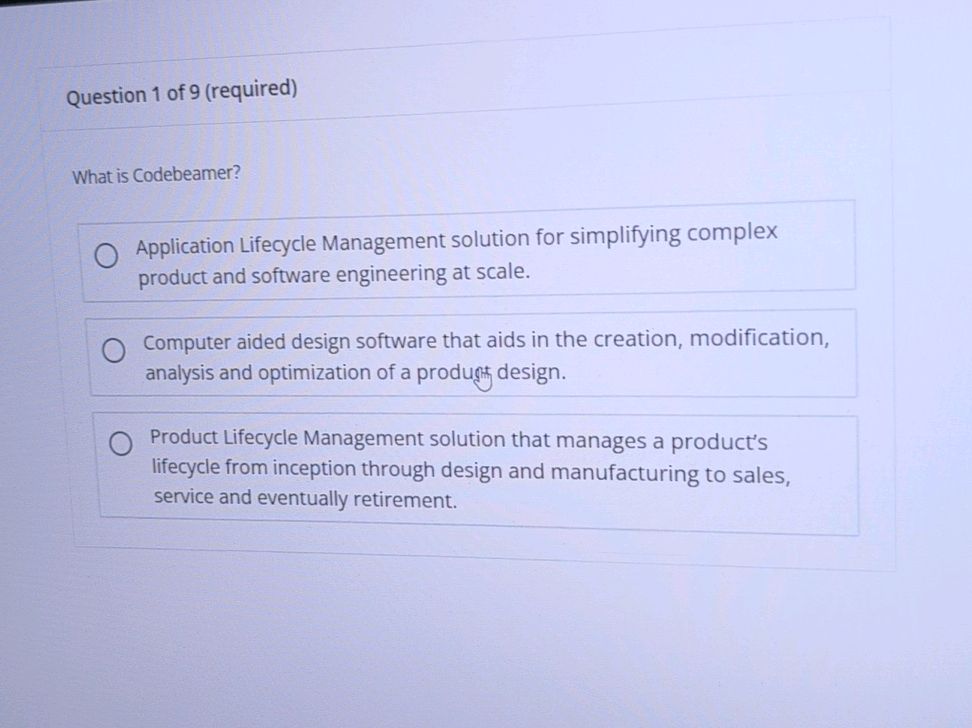 What is Codebeamer? Application Lifecycle | StudyX
