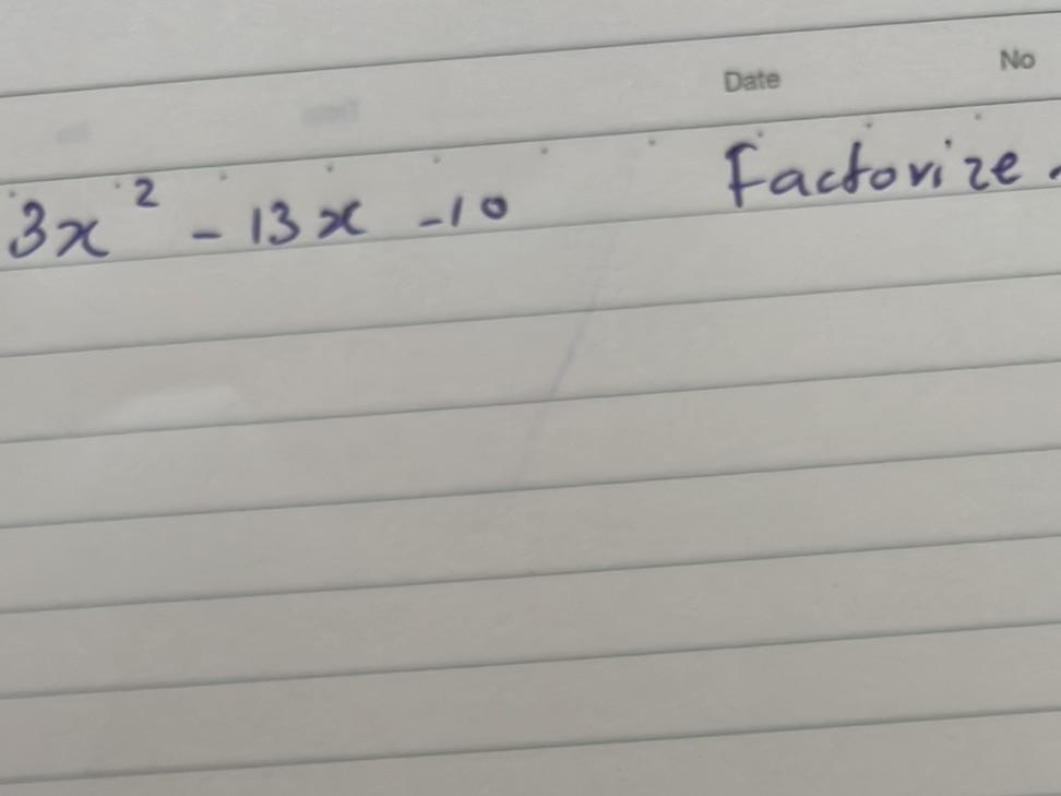 Factorize 3x 2 13x 10 StudyX factorize-3x-2-13x-10-studyx