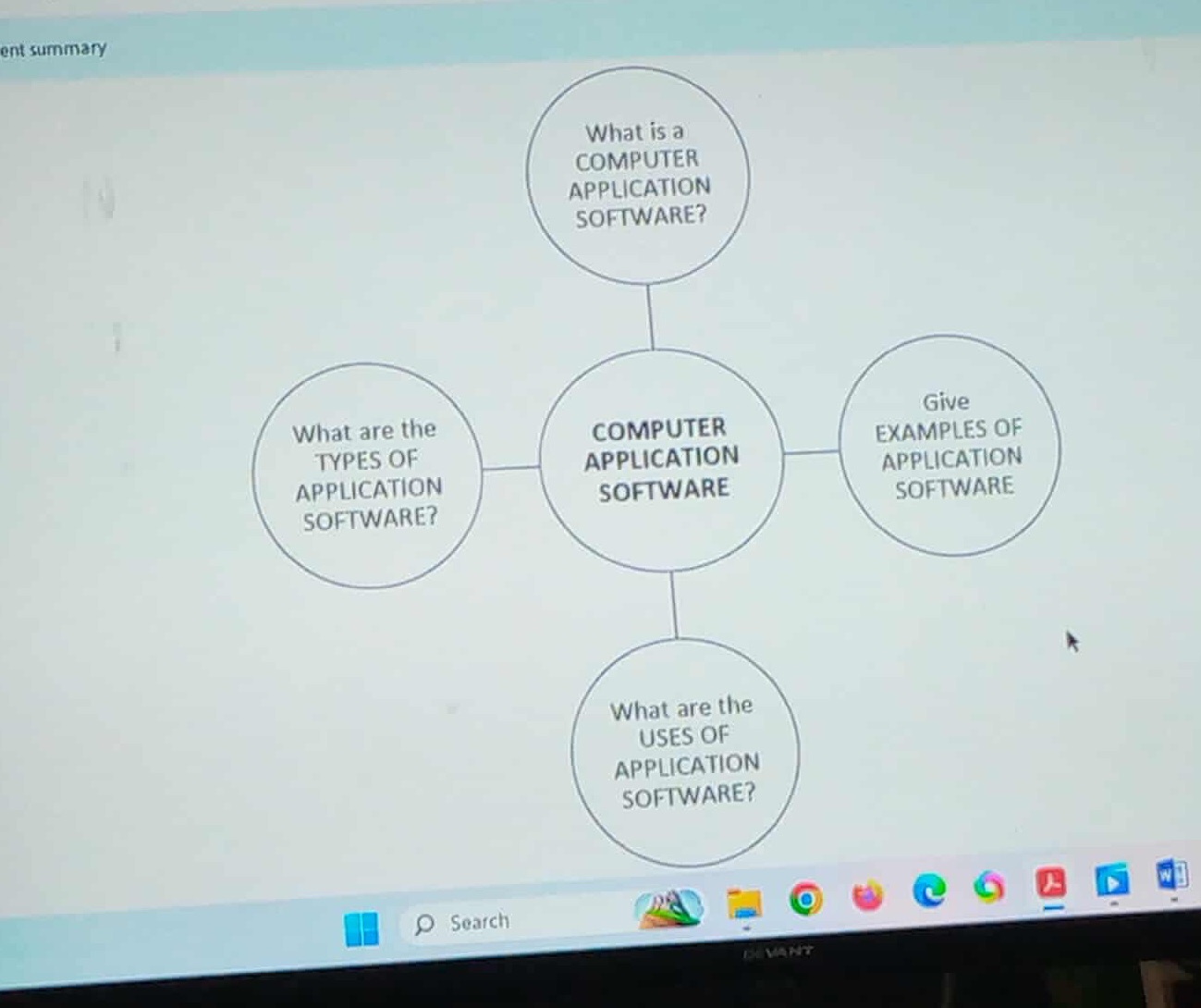 What is a COMPUTER APPLICATION SOFTWARE? | StudyX