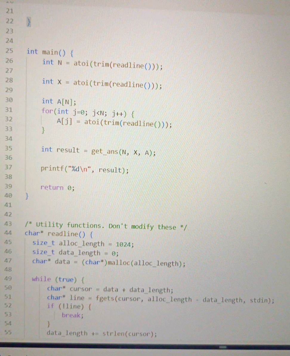 ```c int main() { int N = | StudyX
