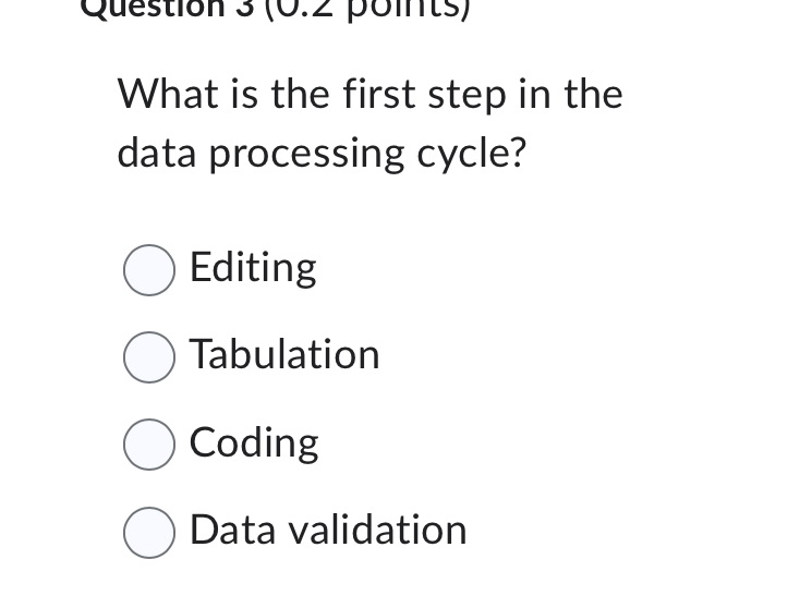 What is the first step in the data | StudyX