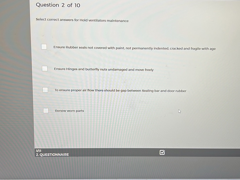 Question 2 of 10 Select correct answers for
