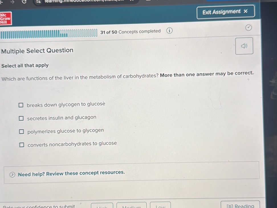 Multiple Select Question Select all that | StudyX