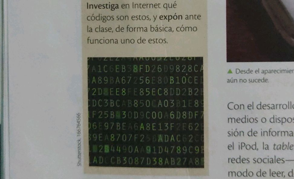 Investiga en Internet qué códigos son estos, | StudyX