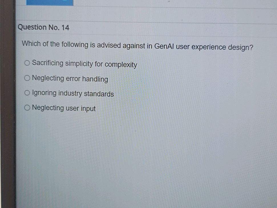 Question No. 14 Which of the following is | StudyX