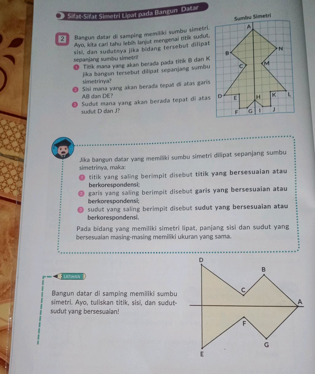 2. Bangun datar di samping memiliki sumbu | StudyX