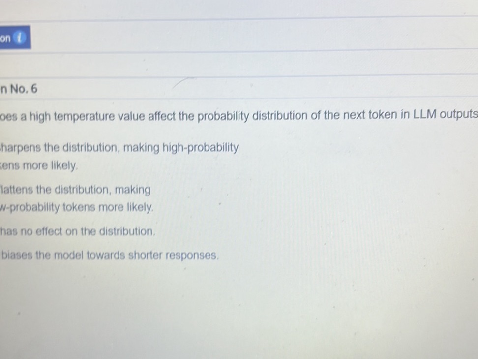 oes a high temperature value affect the | StudyX
