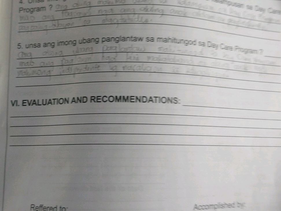 unsa ang imong ubang panglantaw sa