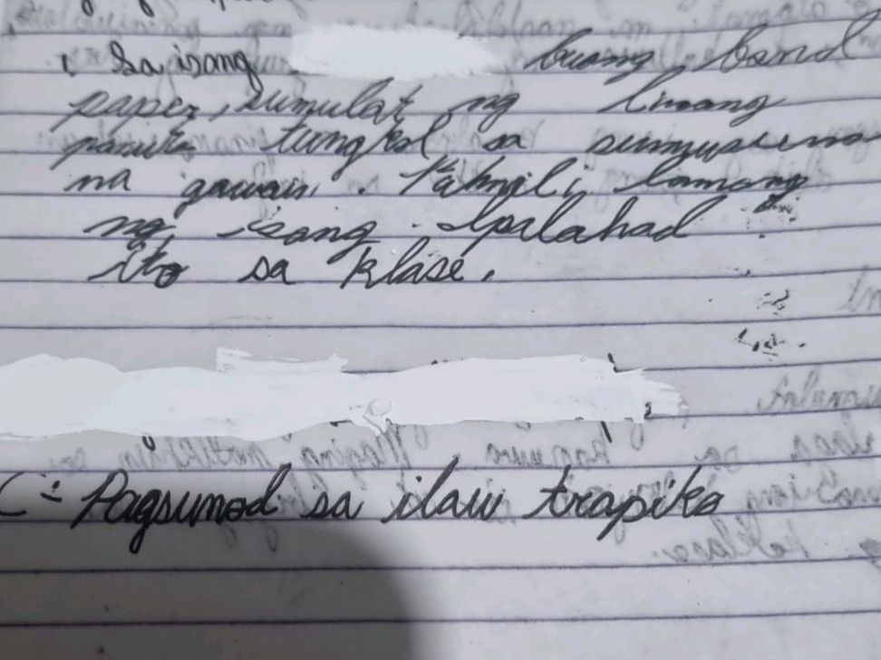 Trapika Script Sa isang paper, sumulat ng gawain tungkol sa | StudyX