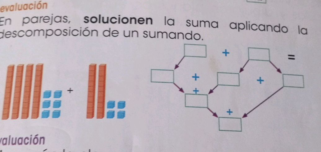 Sumado En parejas, solucionen la suma aplicando la | StudyX