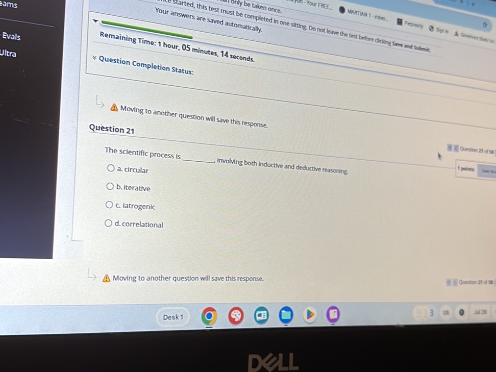 The scientific process is involving both | StudyX