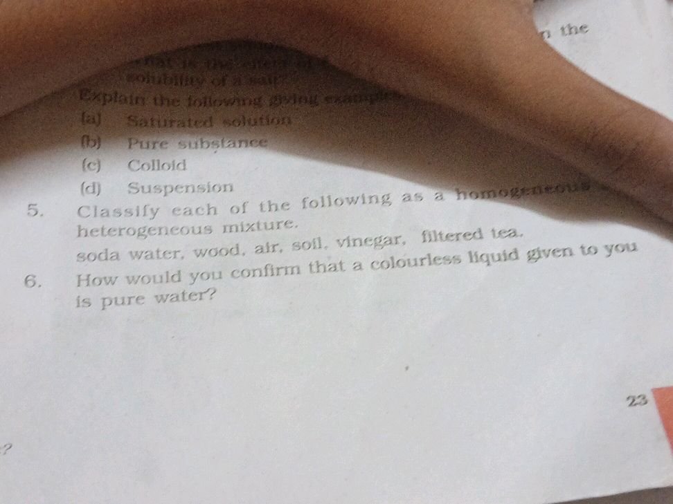 Explain the following giving example (a) | StudyX