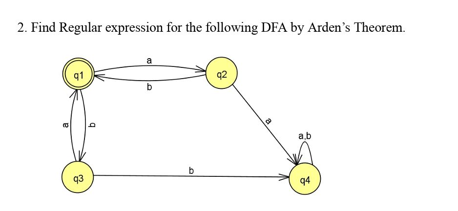 2. Find Regular expression for the following | StudyX