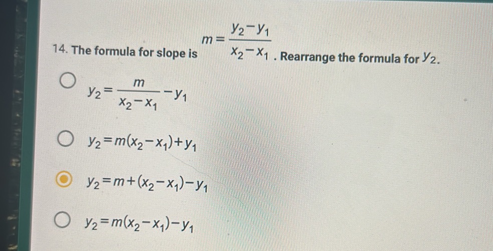 Formula For M 14. The formula for slope is $m = {y_2 - | StudyX