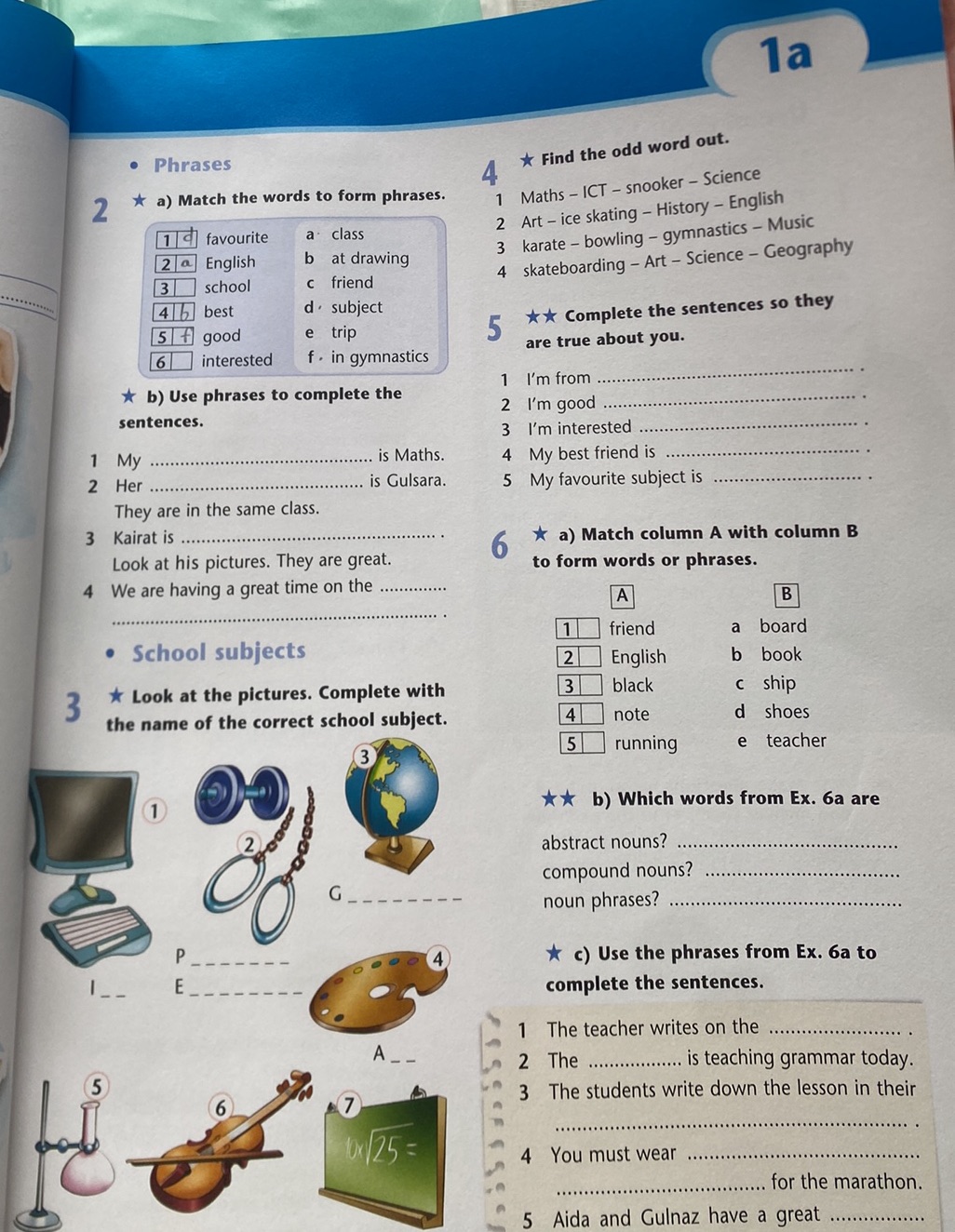 2 a) Match the words to form phrases. | | StudyX