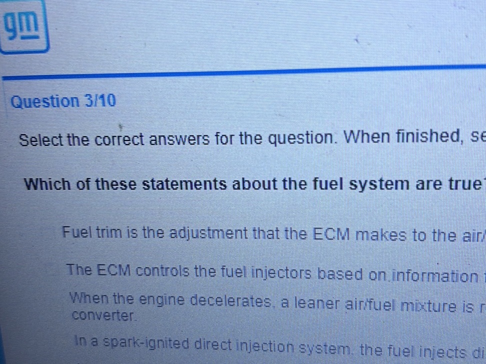 Question 3/10 Select the correct answers for | StudyX