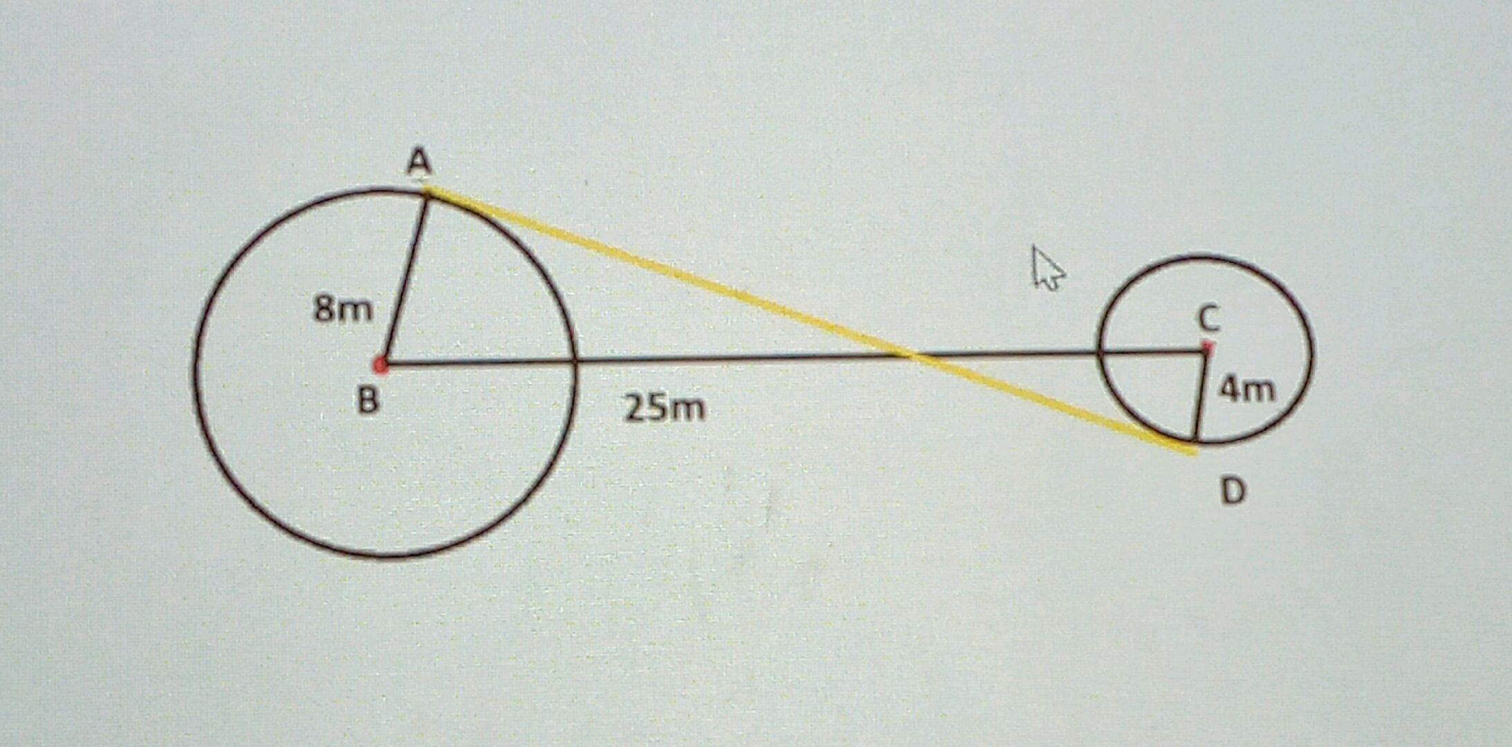 The image shows two circles. The first | StudyX